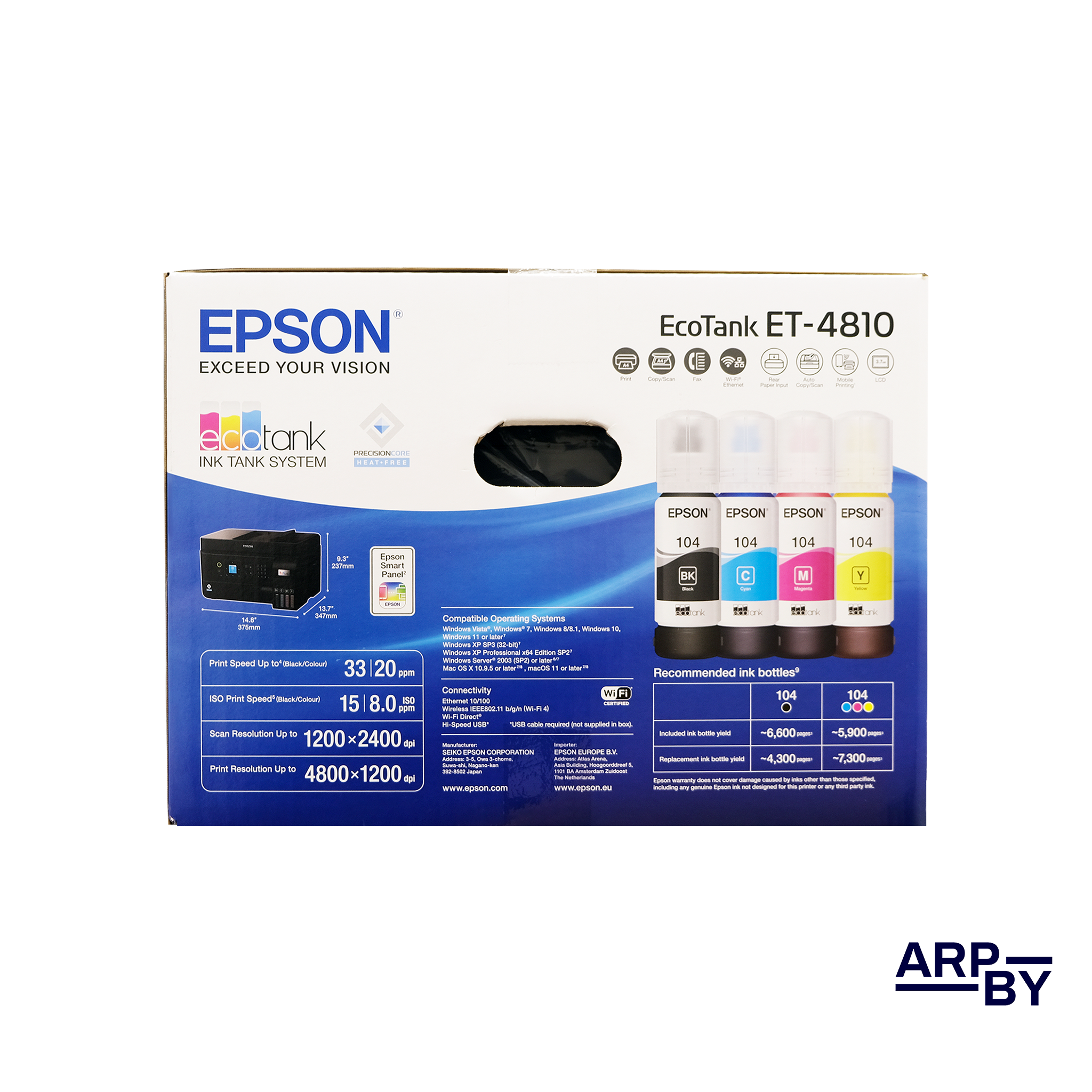 Epson EcoTank ET-4810 Epson EcoTank ET-4810